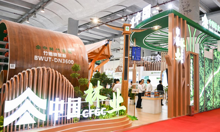 尊龙凯时集团携众多创新产品亮相第一届世界林木业大会