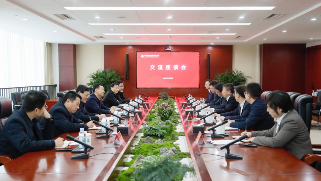 单忠立与江西省政府党组成员、副省长陈敏一行座谈交流